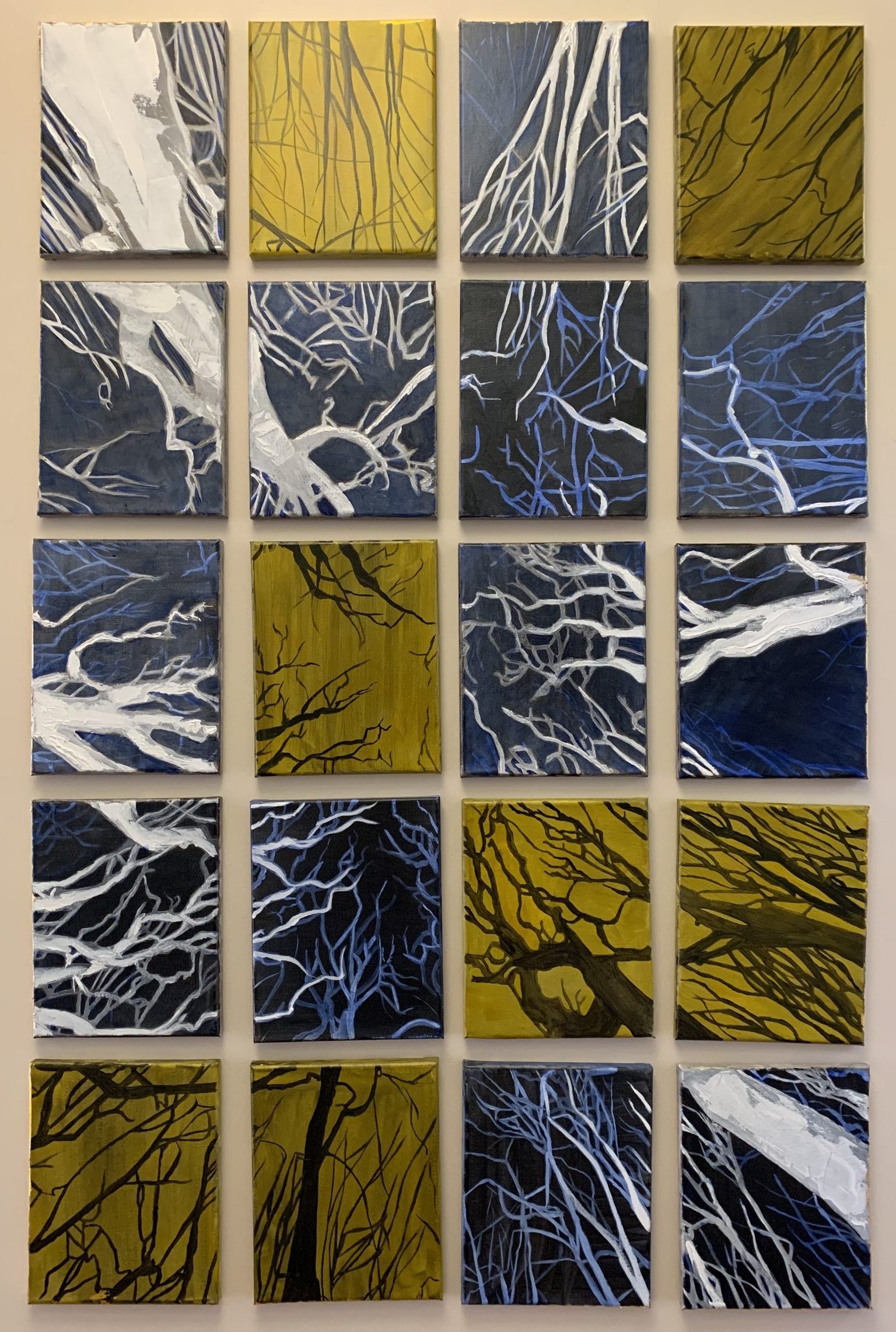 student work from Misty Bennett painting class