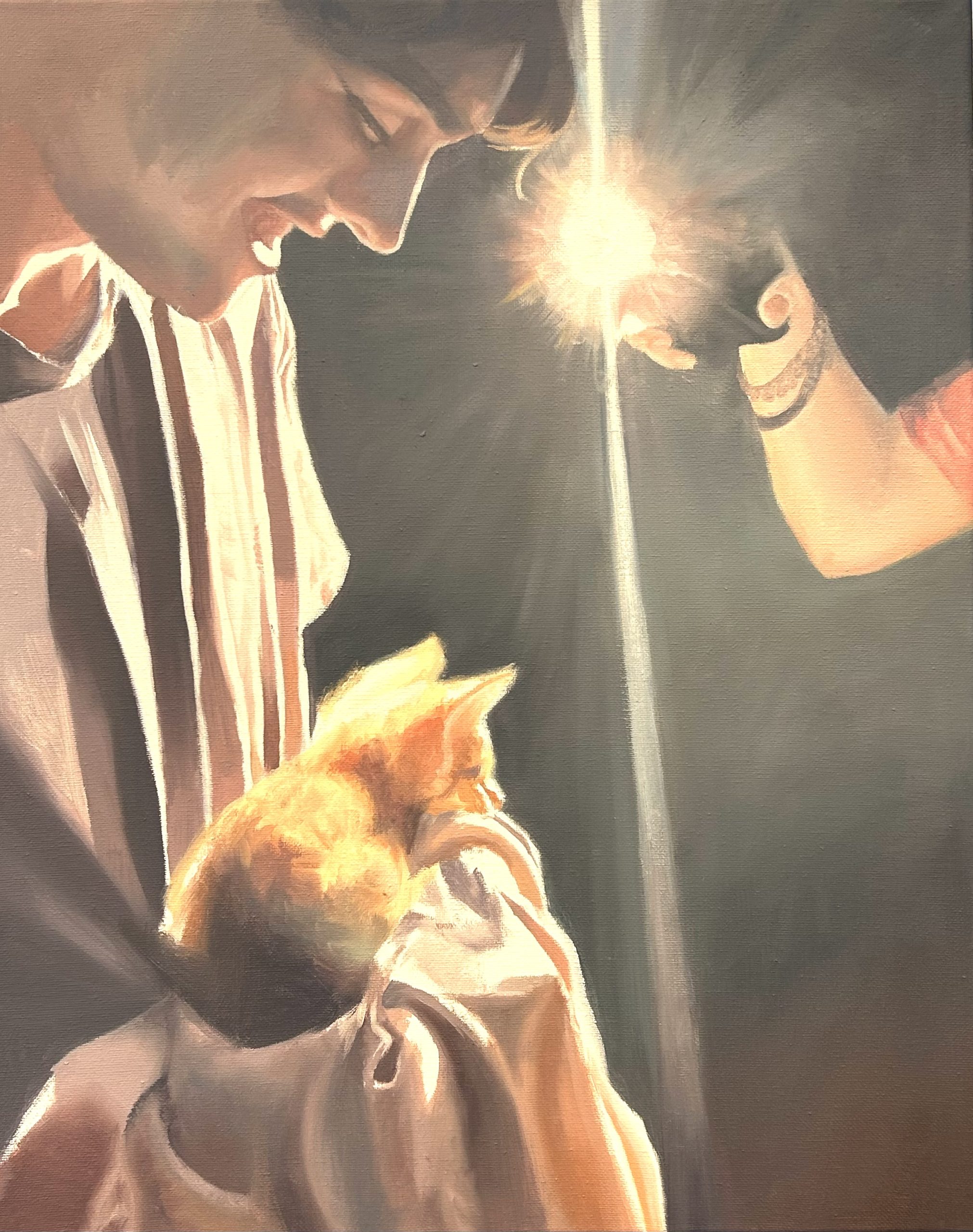 student work from Misty Bennett painting class
