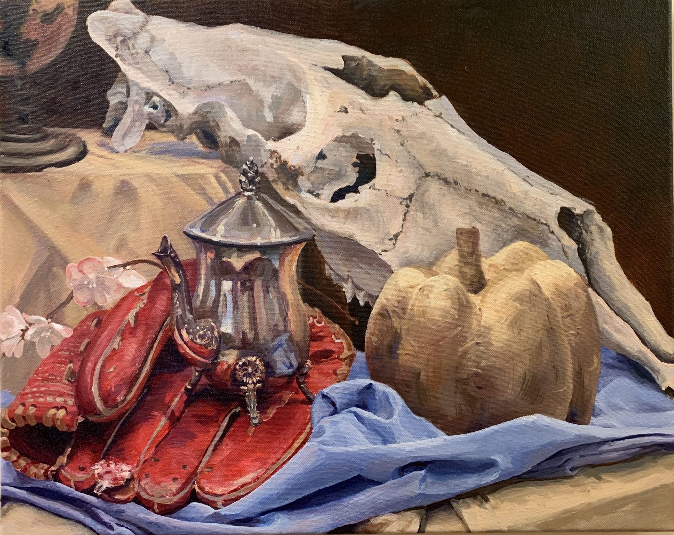 student work from Misty Bennett painting class