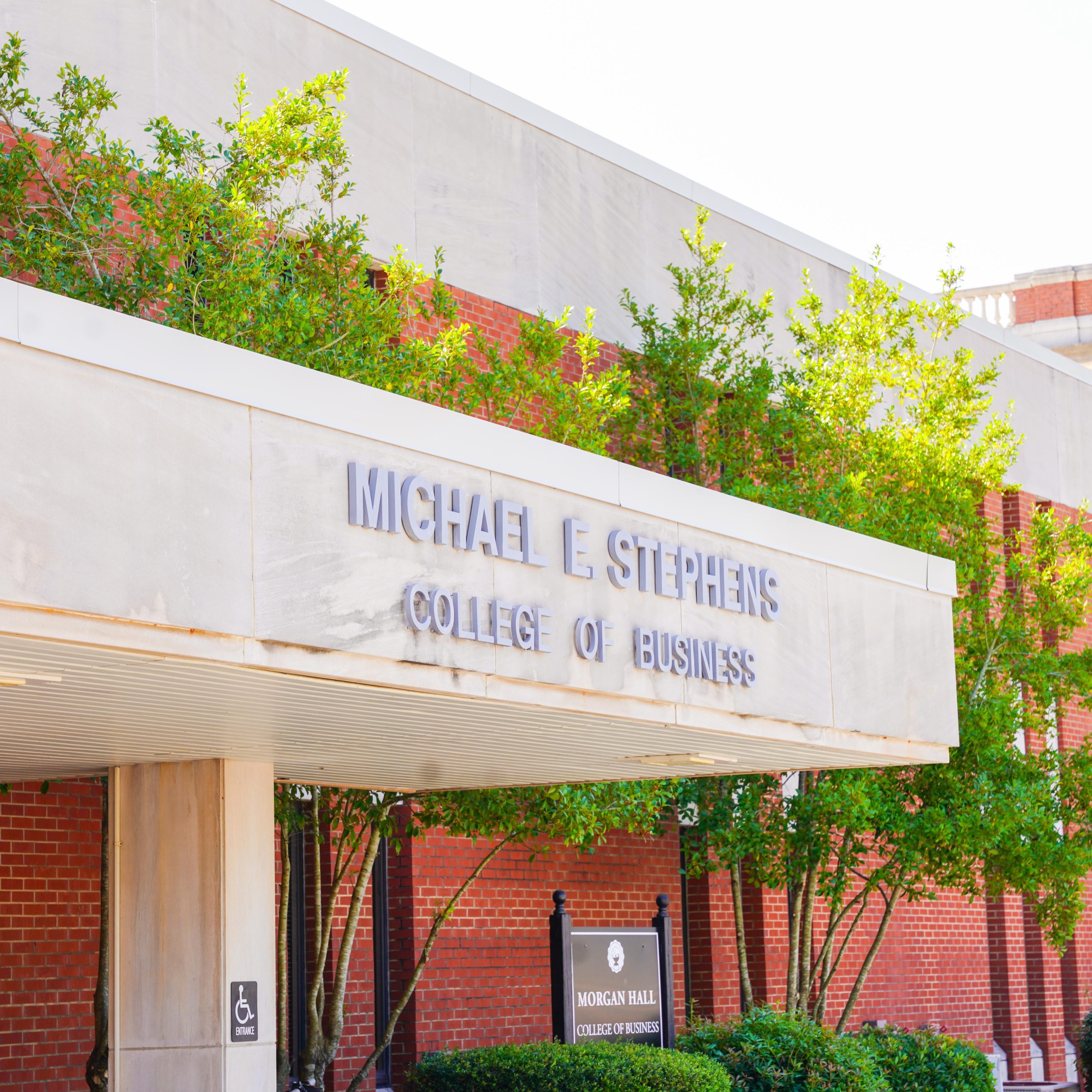 Morgan Hall entrance