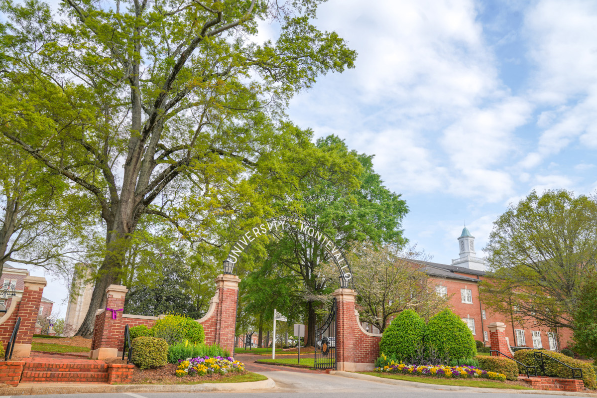 University of Montevallo Gate entrance