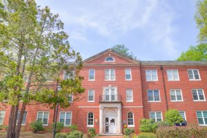 Hanson Hall front entrance