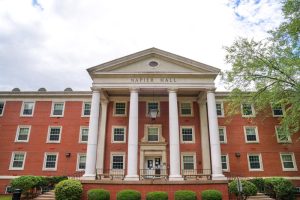 Napier Hall front view