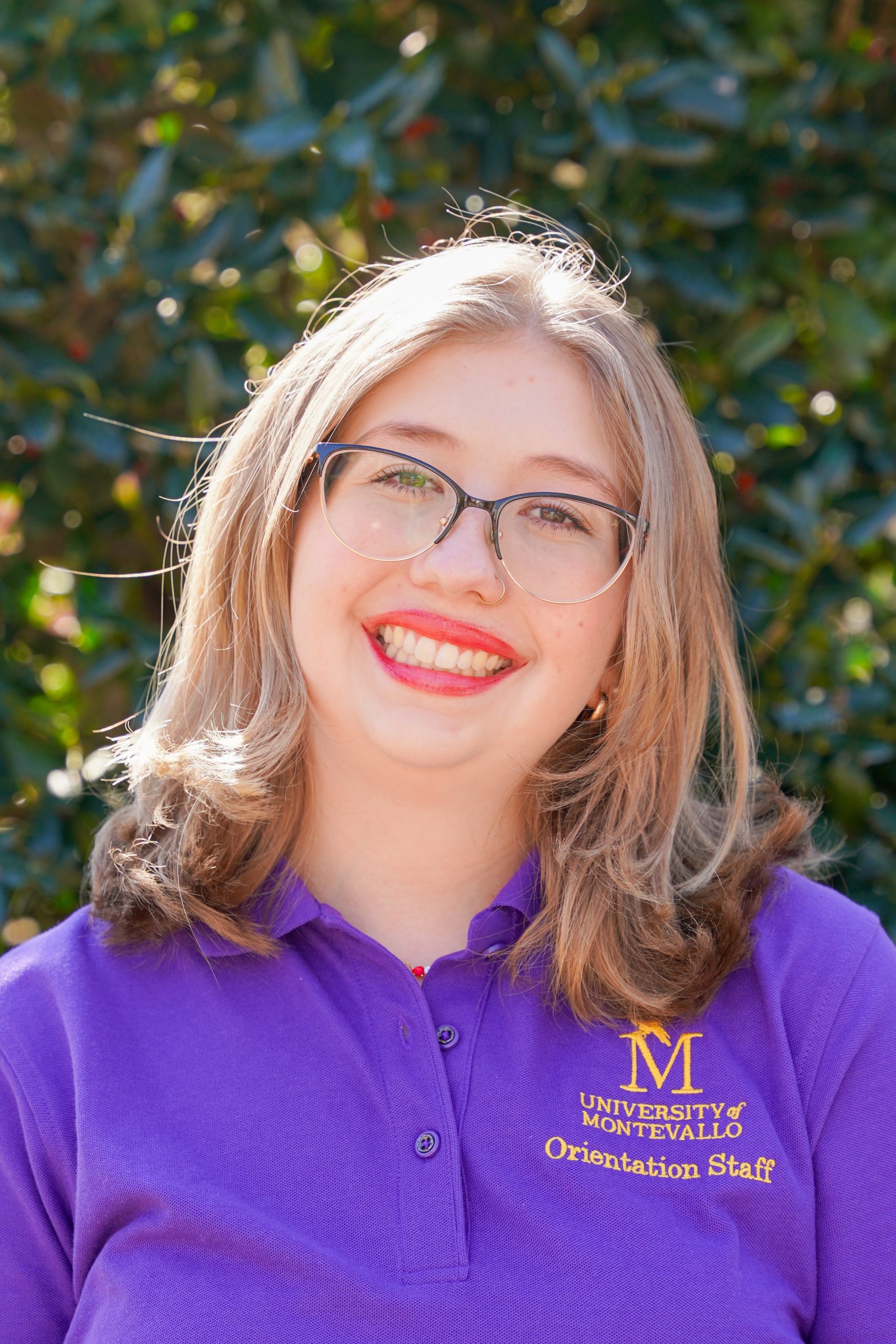 Orientation Leader Lillie Whitener