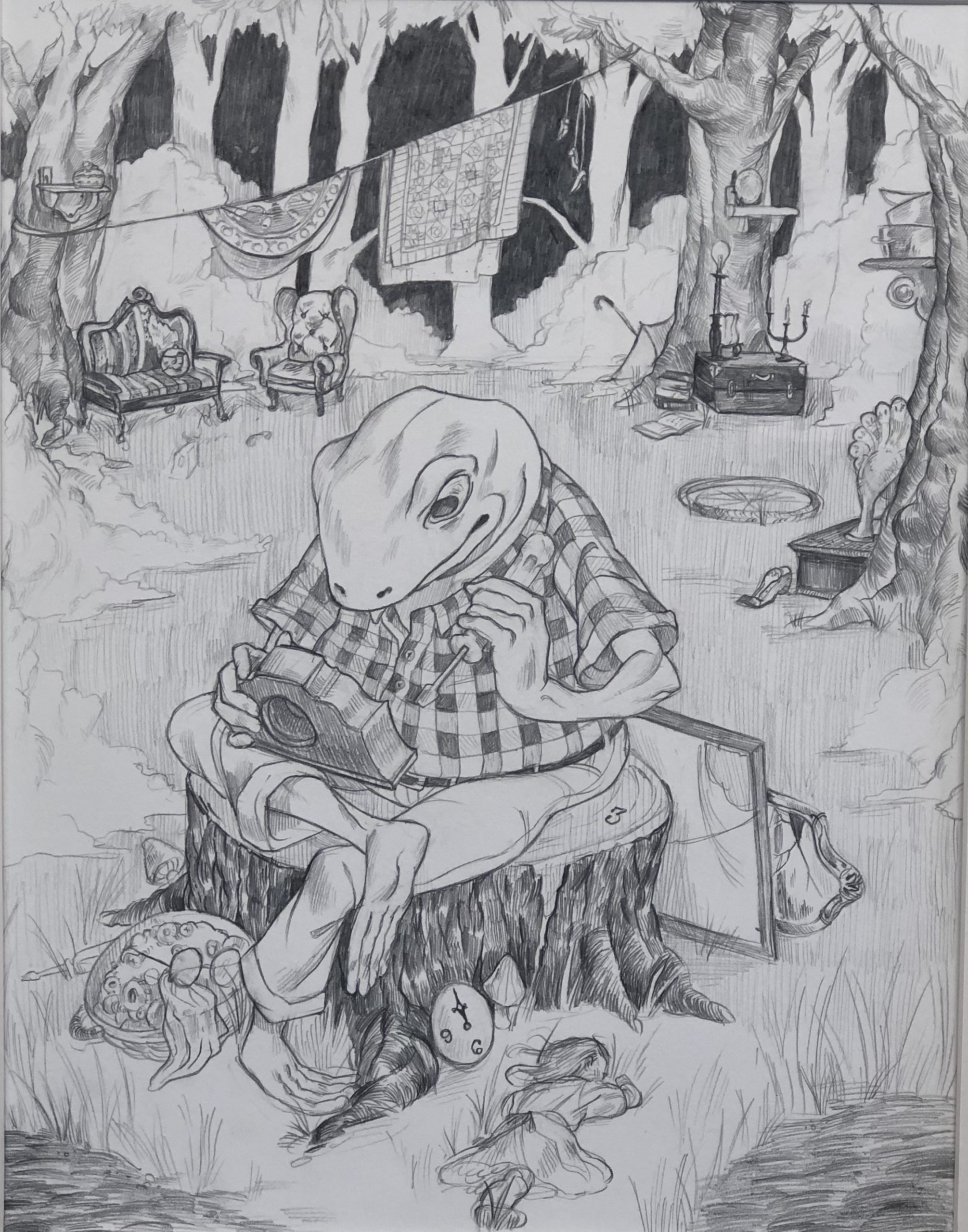 student work in Joe Beent's class