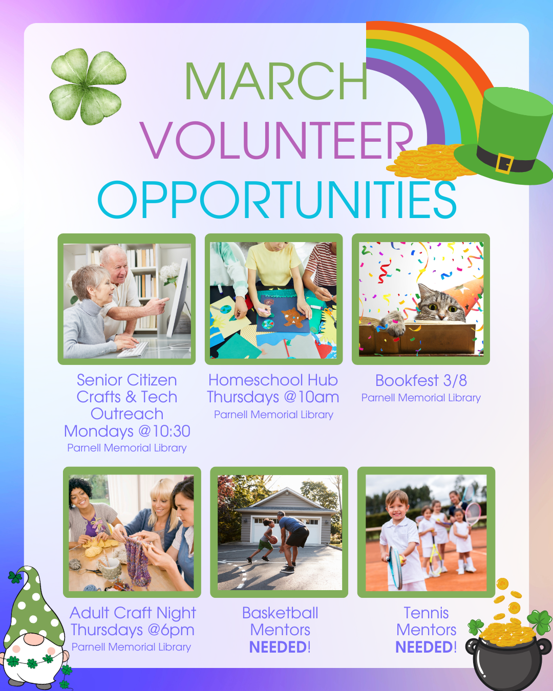 Volunteer Opportunities