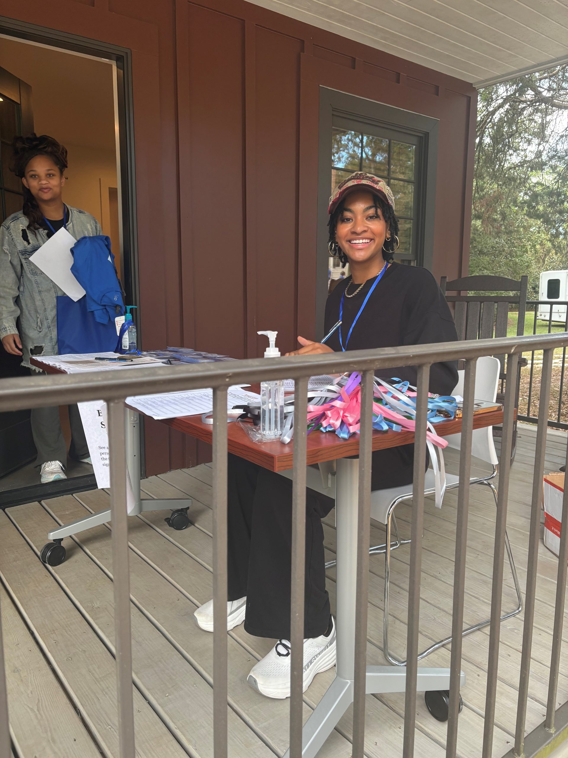 Vallo Volunteers at Wallace Ctr Homecoming 10.4.2025