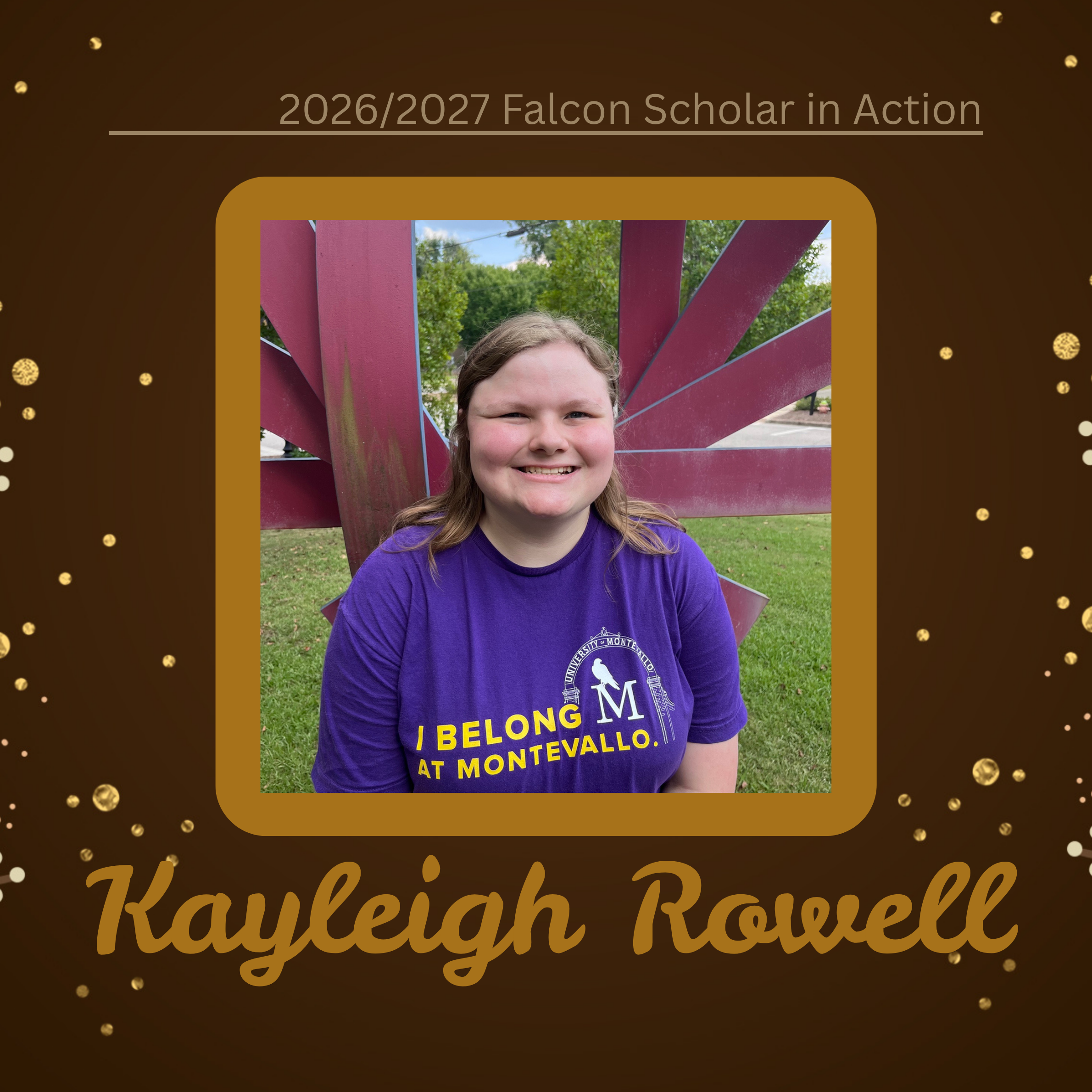 Kayleigh Rowell, 2026-2027 FSIA